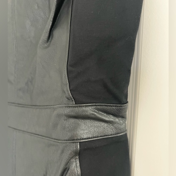 NWT SPANX Vegan Leather Dress - Picture 4 of 8